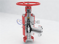 Manual Cage Type Throttle Valve